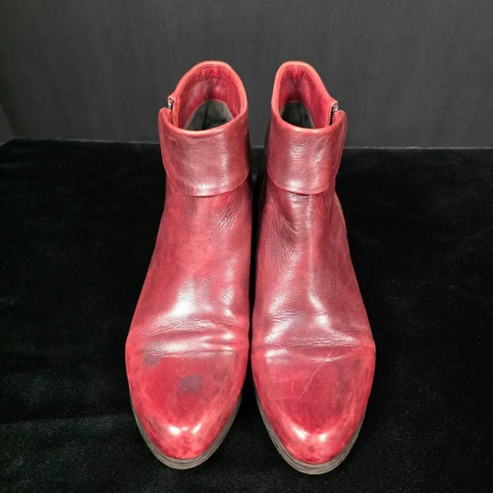 Regarde Le Ciel - Stefany 03 Sangria Zip Pant Boot 38 (US 7.5) - Picture 2 of 12